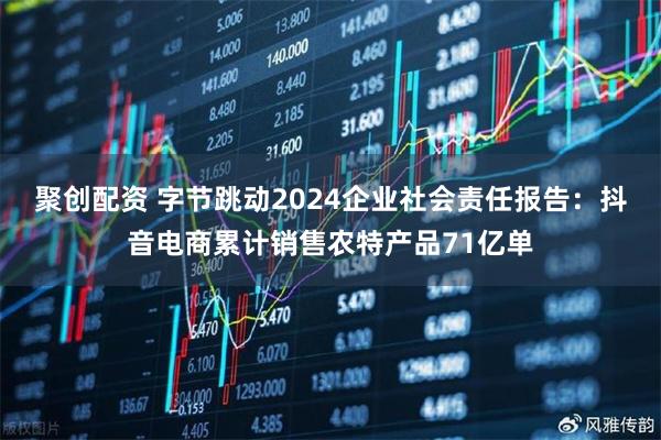聚创配资 字节跳动2024企业社会责任报告：抖音电商累计销售农特产品71亿单